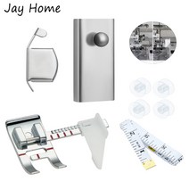 가죽 수동 피할기 8pcs 재봉틀 도구 세트 마그네틱 솔기 가이드 앰프 조정 가능한