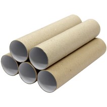긴 휴지심 40x200mm (5개입) / 휴지속심 종이지관 휴지지관