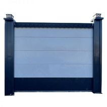 egi휀스 이지 이미지 가설 조립 철골 울타리 벽 배플 시립 건설 현장 임시 컬러 스틸 폼 샌드위치, 06/빗물과 하수 전환을 위한 특수 펜스