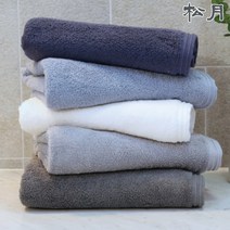 송월 중형수건 프리미엄무지 50X100cm 230g 면30수 중형타올, 진회색