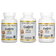 캘리포니아골드뉴트리션 코큐텐 코엔자임 유비데카레논 100mg 200mg, 1개, 100mg 120정 1통