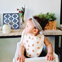 BayKids 무형광 토끼턱받이, 13)식빵 토끼턱받이 베이지