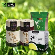 다자연 녹차 차잎하나 (우전) 세트 (80g*2통), 1세트