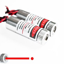 조정 가능한 빔 650nm 5mW 레드 포인트/라인/크로스 레이저 모듈 헤드 유리 렌즈 초점 가능한 산업용 클래, 02 Point laser shape