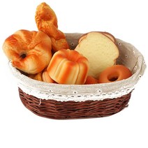 제이앤씨 모형빵 컬렉션 샌드위치 계란모형 도넛, 06.모형빵-원형 크루아상, 1