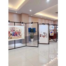 작품전시대 예술 사진 미술 작품전시회 졸업작품 회화, 무료 폴딩 및 농축 1x2.48m