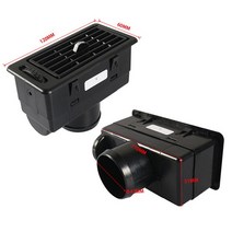 캠핑용 이동식 에어컨 화물차 지게차 중장비 쿨러 1pc air vent new 교체 car auto trailer heat ac dash 환기 콘센트 universal vent