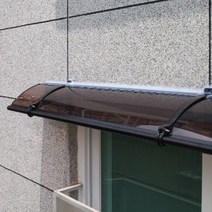 캐노픽스 450x1300 국산 비가림막 현관 창문 차양 렉산 지붕 시공전문, 그린, 블랙, 블랙(분체도장)