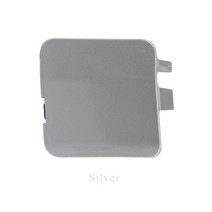 ZUK 리어 범퍼 견인 후크 커버 Hauling Eye Garnish Cap For Mazda CX5 II 2017 2018 2019 2020 레드 화이트 실버 그레이 블루, Silver