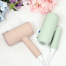 미니 스팀다리미 핸디형 여행용 소형다리미 의류살균기, 그린