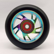 휠체어베어링 앞 소형 작은 이동휠체어 솔리드, B타입, 1개