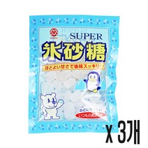 메이호 얼음모양사탕, 115g, 3개