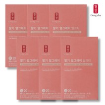스윗쿡 공차 딸기 얼그레이 밀크티 스틱 홍차라떼, 6박스, 2개입, 20g