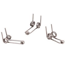 와이어 컬링 아이언 교체 더블 리턴 토션 스프링 4 개 1.2x2 4mm/1.2x2 6mm/1.2x28mm, 01 FW-TB-TFB1.2x24