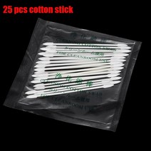 블루투스 이어폰 귀청결 클리너 호환 50 개 면봉 에어팟 전화 충전 포트 애플용 케이스 코튼 일회용 스틱 청소 도구 AirPods, [02] 25pcs--1 Pack, 02 25pcs--1 Pack