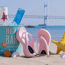 포그망 여성 키높이 쪼리 여름 슬리퍼 6cm 통굽