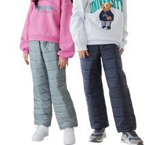 초딩데일리 주니어 패딩바지 방수바지 눈썰매 눈싸움 스키 눈놀이