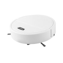 THE VEDO SHOP 로봇 진공 청소기 걸레질 및 청소 브러시리스 모터 조용한 360 ° 센서 Protectio 청소 로봇 자동 스위퍼 가정용 애완, ABS, 하얀
