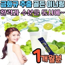 금화규 추출물 가루 금화규잎 추출 수분 충전 태워 마시는 포도당 금화규차 에너지 드링크 임산부 수분보충 유산균 타우린 이노시톨 비타민c 아미노산 골든 이너링 무카페인 금와규, 1개월분(2박스)