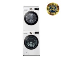 LG 트롬 세탁기건조기세트 F19WDLP-8WL (F19WDLP+RH18WTLN) /RT