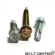 육각직결피스 판넬피스 육각직결스크류 육각직결나사, 육각직결피스 천연색 14X65-100개