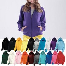 [에이치플러스몰] 왕끈 무지 후드집업 S-3XL SD-6610