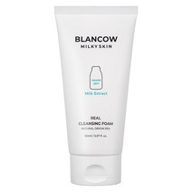 [추석특가]블랑카우 밀키스킨 리얼 우유 클렌징폼, 1개, 150ml