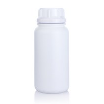 플라포유 PE 용기 500ml/ 0.5L 환(O)(신) 용기 - 불투명 [110개입], 가스마개타입