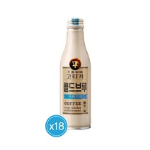 조지아 고티카 콜드블루 카페라떼, 265ml, 18개입