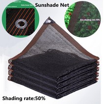 비둘기퇴치망 uv 보호 검은 태양 항해 다육 식물 보호 덮개 집 태양 대피소 조류용품, 1개, 1m x 2m