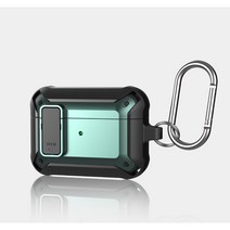 에어팟 프로 보호 케이스 airpods pro case 이어폰 콩나물, 올블랙