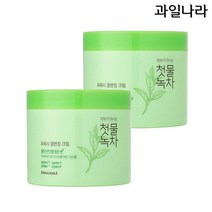 과일나라 첫물녹차 프레시 클렌징 크림 300gx2개 클렌징크림, 2개, 300g