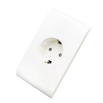 매입 전기 매립형 벽 매립 콘센트 1구 가리개 산업 등, 1