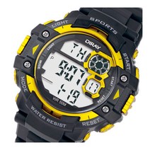 [JU15] 디지털 전자 학생손목시계 DR-336G(BKYE)_ 90115EA