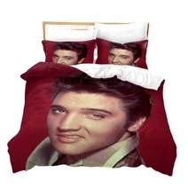 미니트레일러 미니카고트레일러 캠핑 트롤리 웨건 엘비스 프레슬리 락 가수 3D 침구 세트 소프트 듀벳 커, 03 Us Queen 228x228cm, 06 6