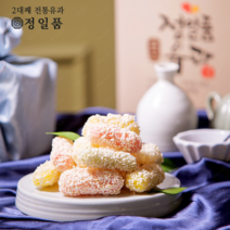 선물용 유과세트 정일품 전통 한과 찹쌀유과 모듬유과 명절선물세트, 모듬유과선물세트
