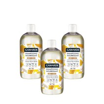 갸마르드 벌꿀 샴푸 Gamarde Shampooing Nourrissant 500ml, 3팩