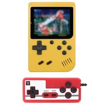 휴대용 레트로 HD 게임기 고전게임 비디오 PC 콘솔 클라우드 레트 미니 핸드 헬드, 10 Yellow2