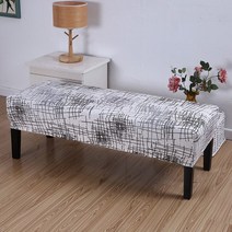 피아노의자 전자피아노 높낮이 조절 의자 인쇄 된 벤치 커버 탄성 settee 커버 빨, k088, XXL 200x40x30cm