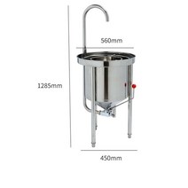 세미기 쌀 콩 세척 씻는기계 25kg 자동 스테인레스, 25KG 정미기(201)