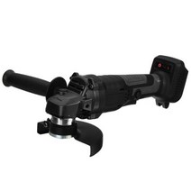 전동 무선 그라인더 800w 100125mm 전기 충격 폴리 셔 절단기 makita 배터리 용 목공 diy, 검은색, 100mm