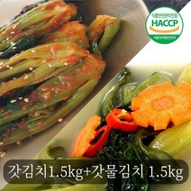 Z굿템dF2076Un2029전통손맛 여수 돌산 갓 돌갓김치 갓물김치 3kg세트Ph3291, 1