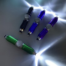 UNIQBLE LED 라이트 회전 피젯 스피너 스틱 스마트 터치펜 볼펜 핸드 토이 키덜트 장난감 스트레스해소, 별자리 WC279