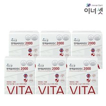 [이너셋] 면역&C 2000 2.2gX30포X6박스(6개월분), 단품, 단품