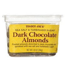 트레이더조 다크 초콜릿 아몬드 284g Trader Joes Dark Chocolate Almonds 10 oz, 1개