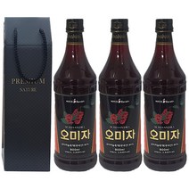 바라크 건강엑기스 오미자진액 오미자주스 900ml, 3개