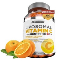 프리미엄 리포솜 비타민 C 2000mg - 180캡슐 - 초강력 고흡수성 아스코르브산 Sup, 1개
