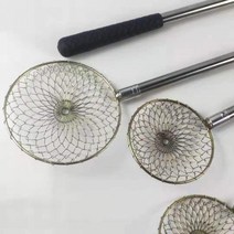 빙어낚시 견지낚시 얼음낚시 11/13.5cm 스테인리스 얼음 낚시 특종 겨울 미니 물고기 그물 스트레이너 스키, 01 Large