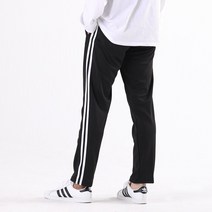 [워나샵] 기모 슬림2선 팬츠 트레이닝복 빅사이즈 M ~ 4XL 츄리닝바지 남녀공용 트레이닝팬츠