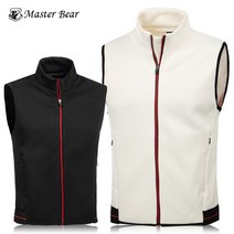 제로골프 MASTER BEAR 마스터베어 포인트 폴리스 기모 조끼 Model No_M2-0B021